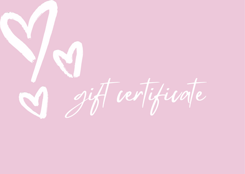 ✨️Gift Certificate✨️